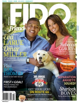 Eva La Rue and Omar Miller