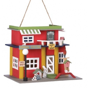 “Animal Shelter Themed Birdhouse”