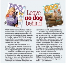 FIDO Friendly in Costco Connection magazine