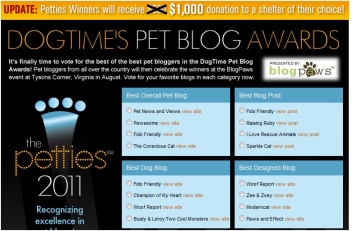Please help FIDO Friendly win $3,000 for dogs in need: VOTE